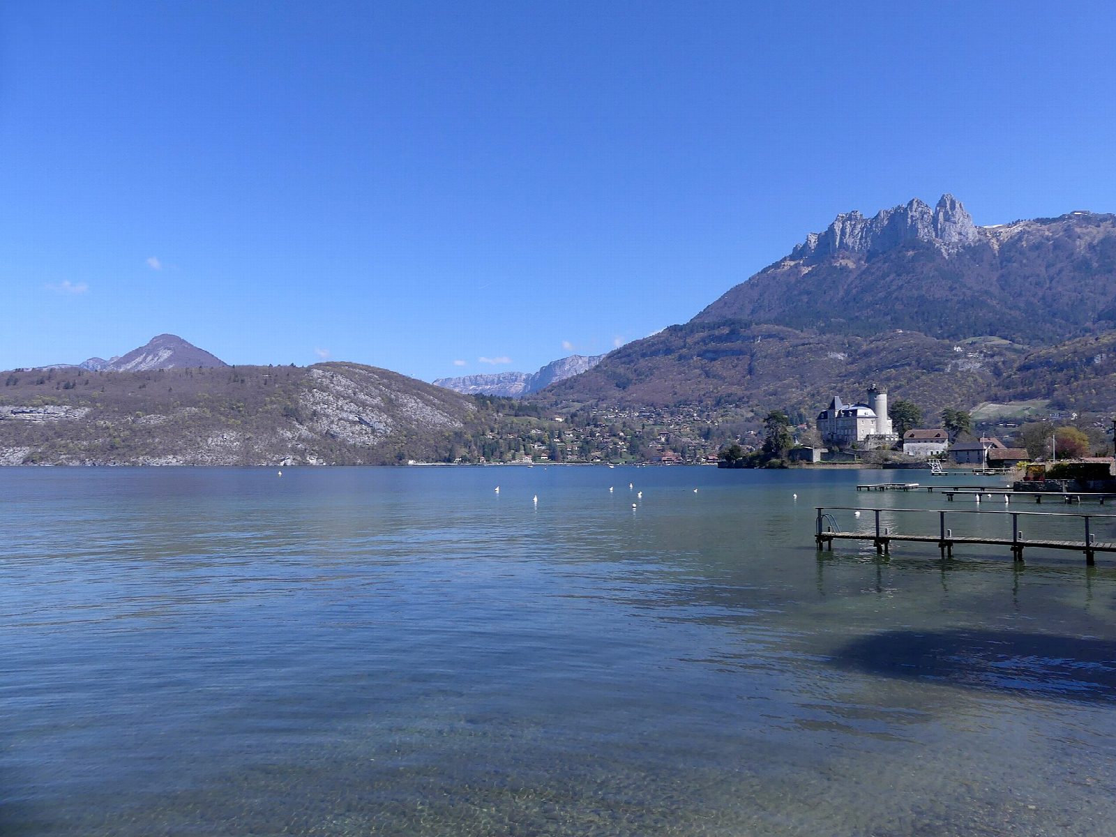 Annecy to Bout du Lac along Lake Annecy