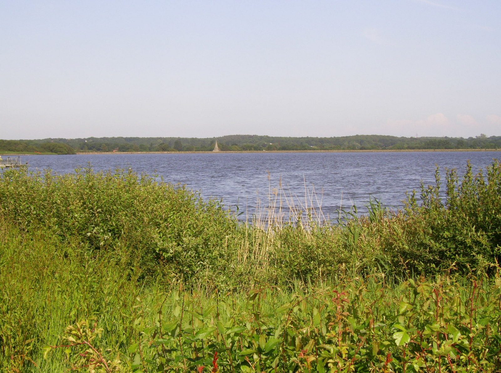 Arlington Reservoir from Berwick station