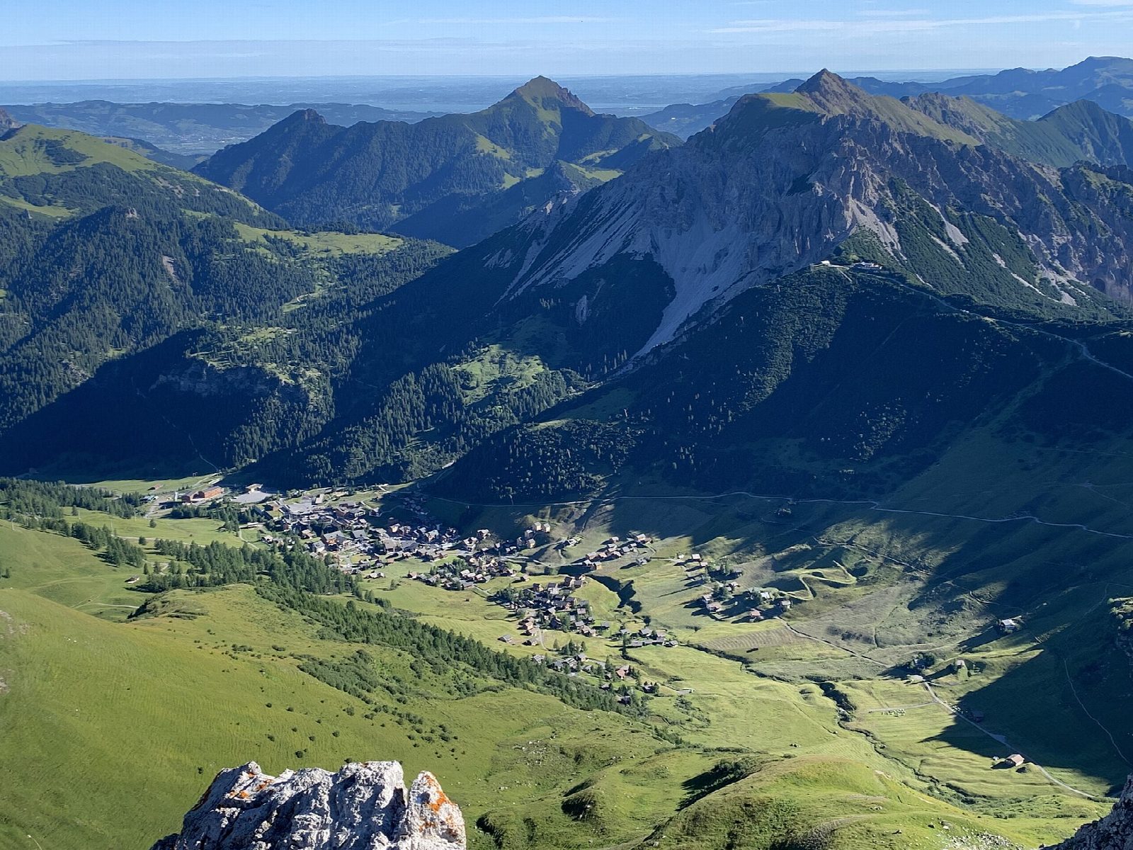 Augstenberg and the Pfälzerhütte from Malbun