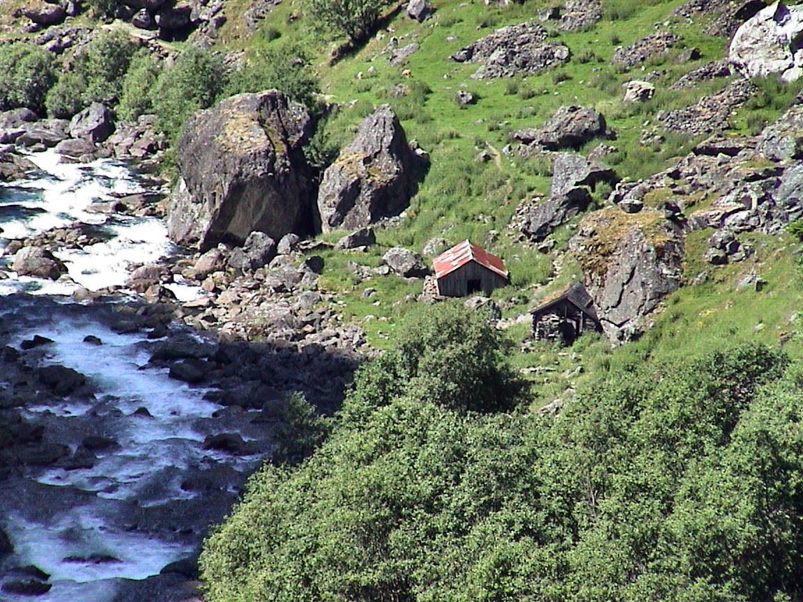Aurlandsdalen from Østerbø to Vassbygdi