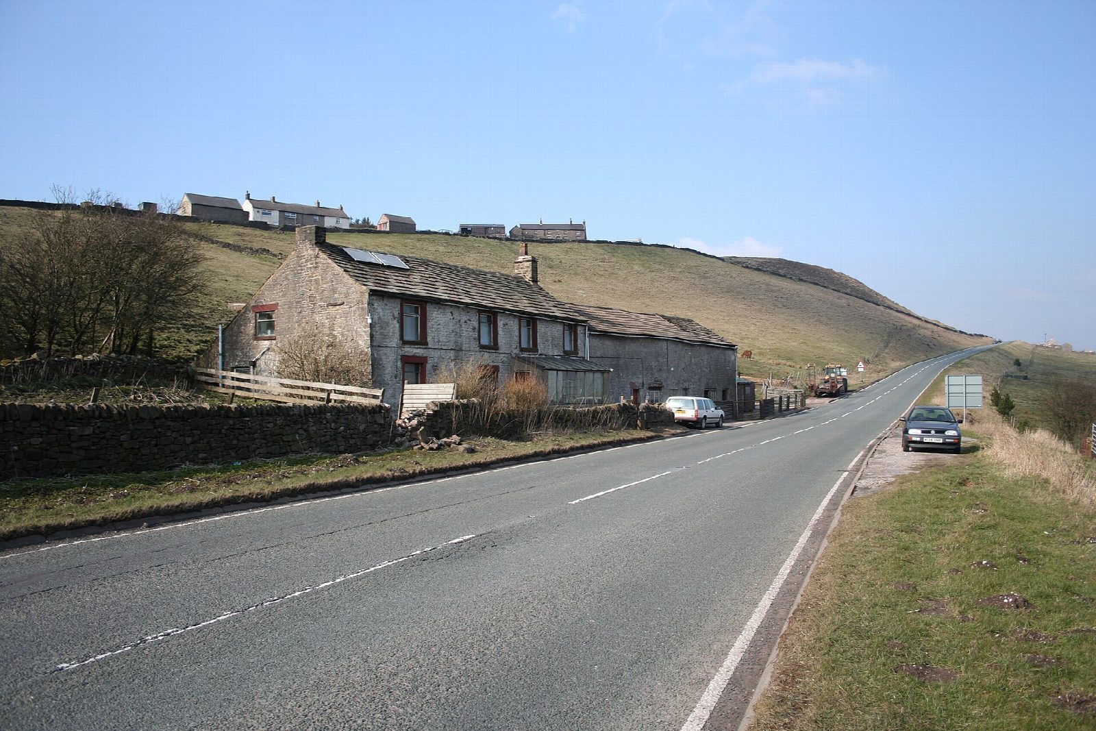 Axe Edge Moor from Derbyshire Bridge