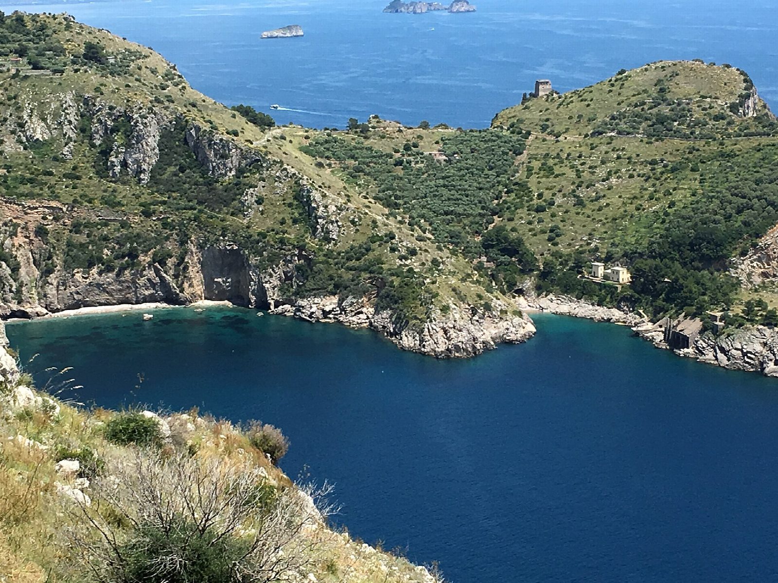 Baia di Ieranto from Nerano