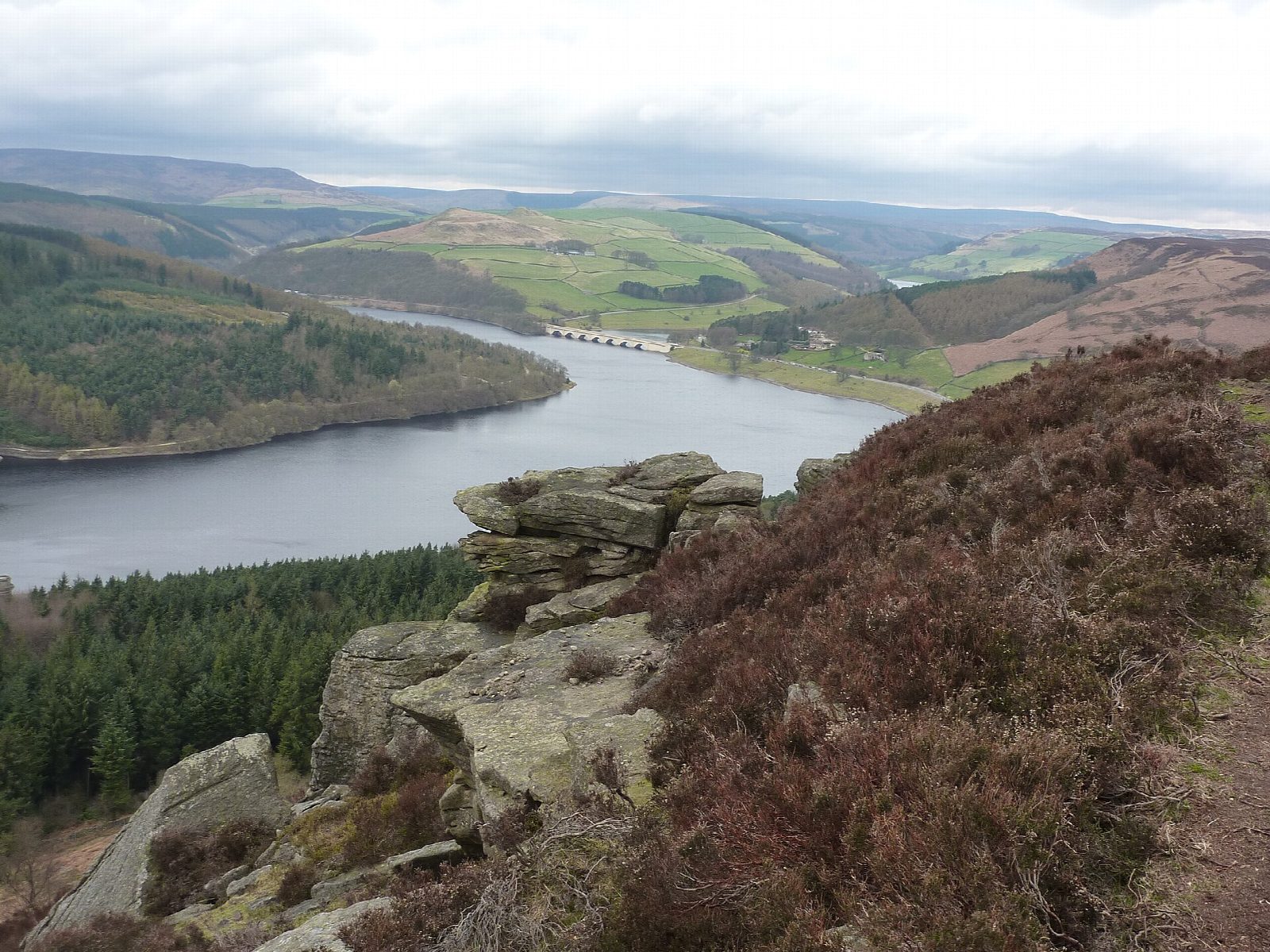 Bamford Edge from Heatherdene