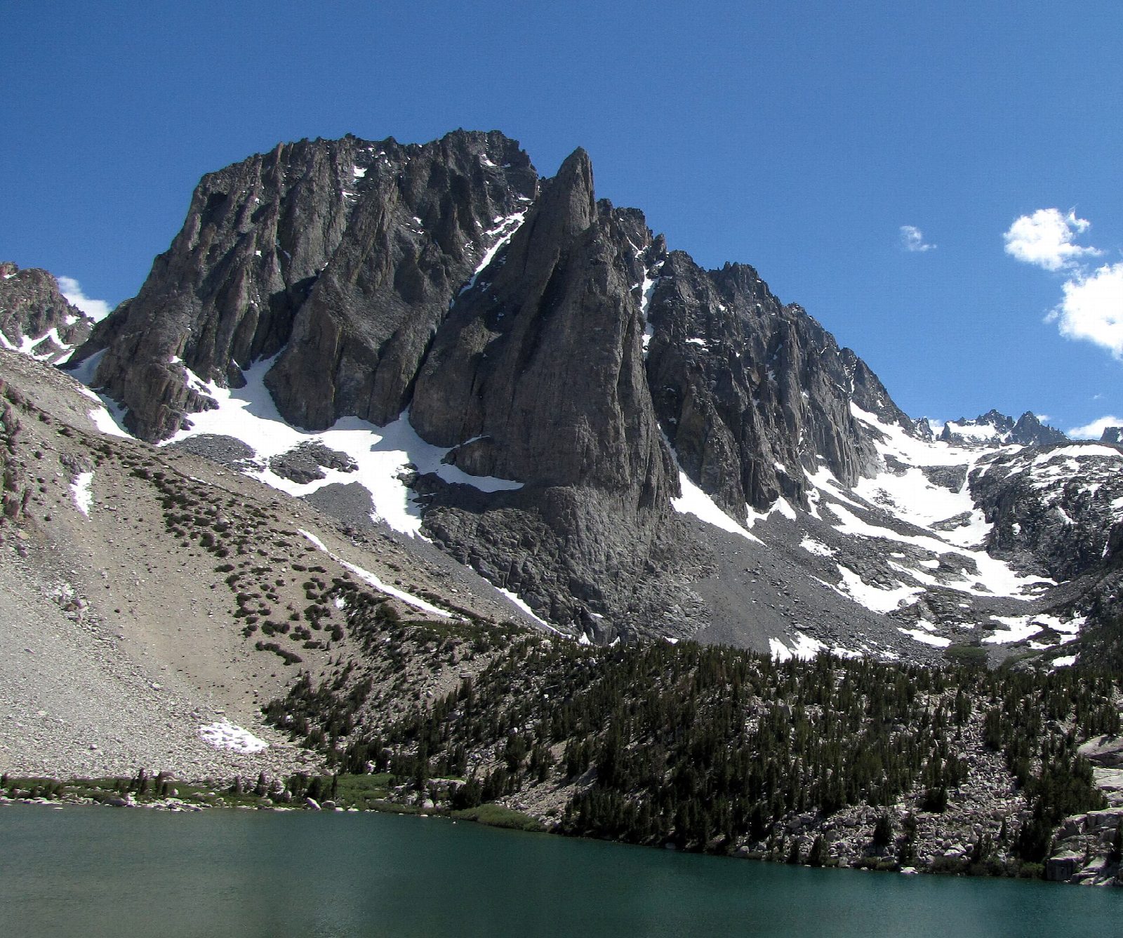 Big Pine Lakes by the North Fork