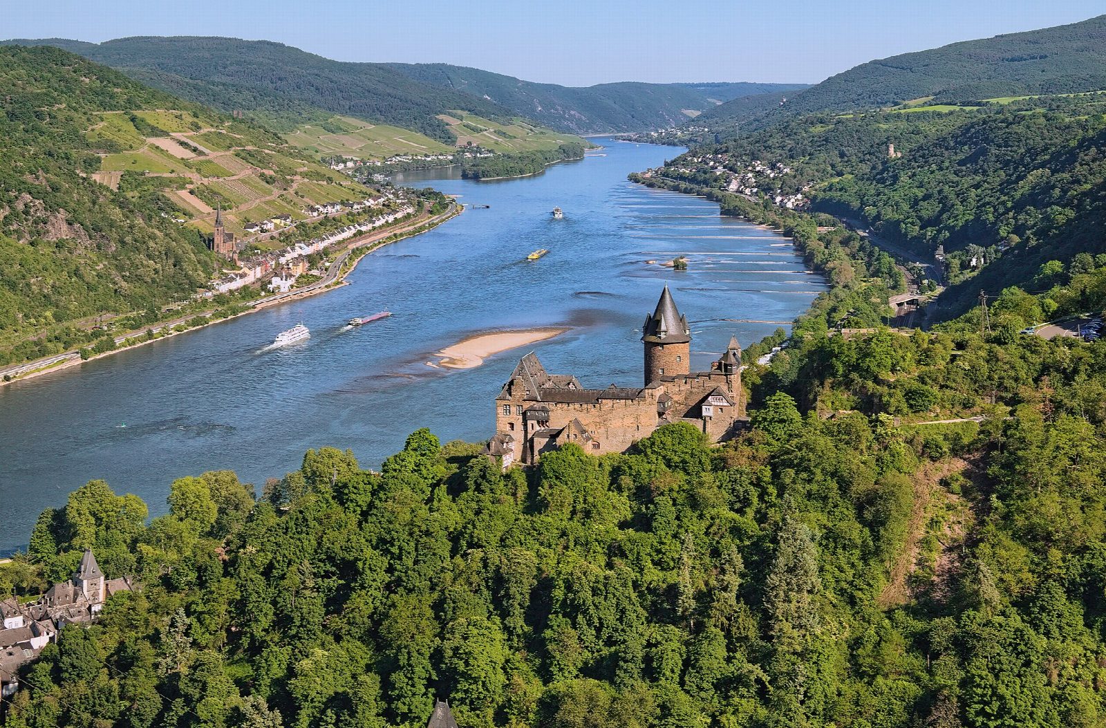 Bingen to St. Goar through the Rhine Gorge