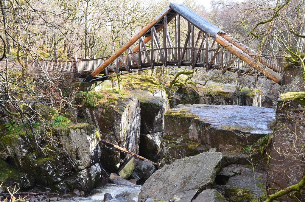 Bracklinn Falls and the Keltie Water