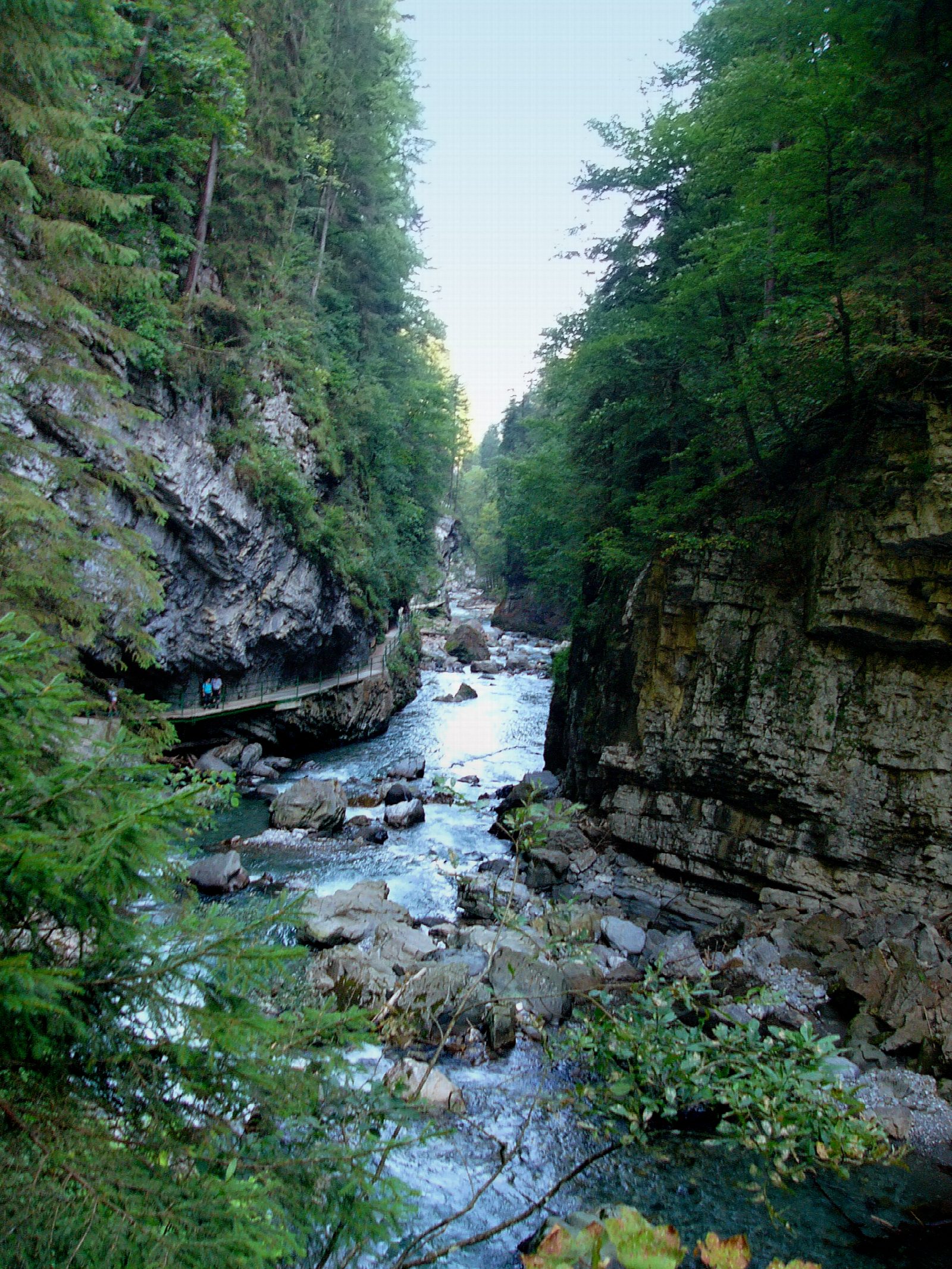 Breitachklamm from Tiefenbach
