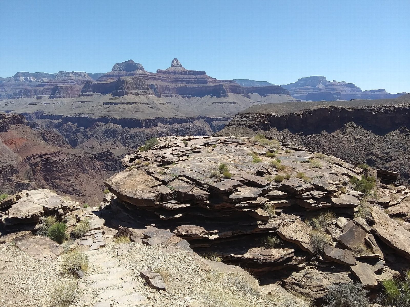 Bright Angel Trail to Plateau Point