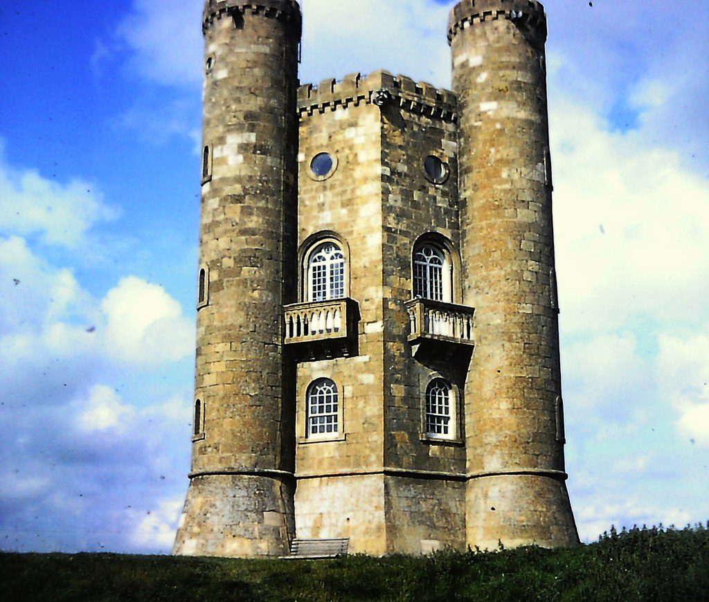 Broadway Tower and Fish Hill from Broadway