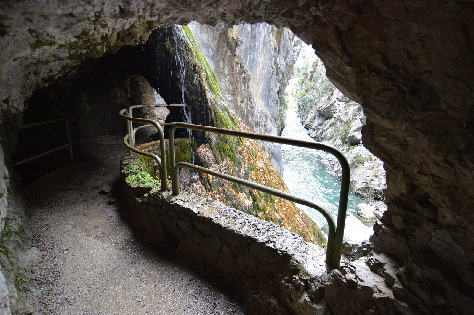 Cares Gorge from Poncebos to Caín