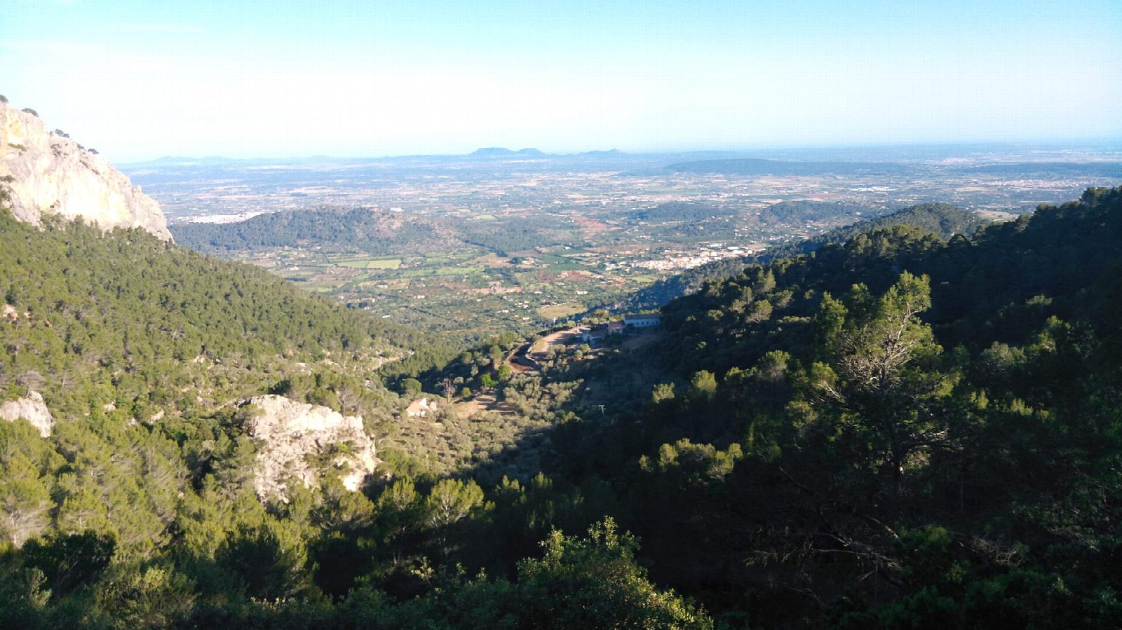 Castell d'Alaró from Es Verger