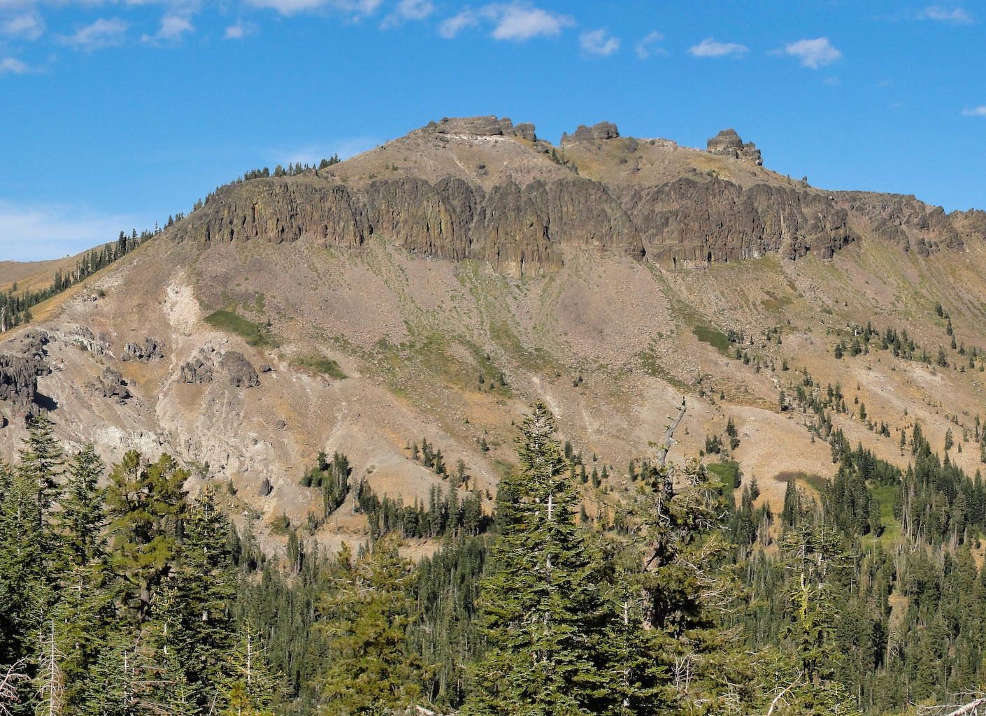 Castle Peak from Donner Summit