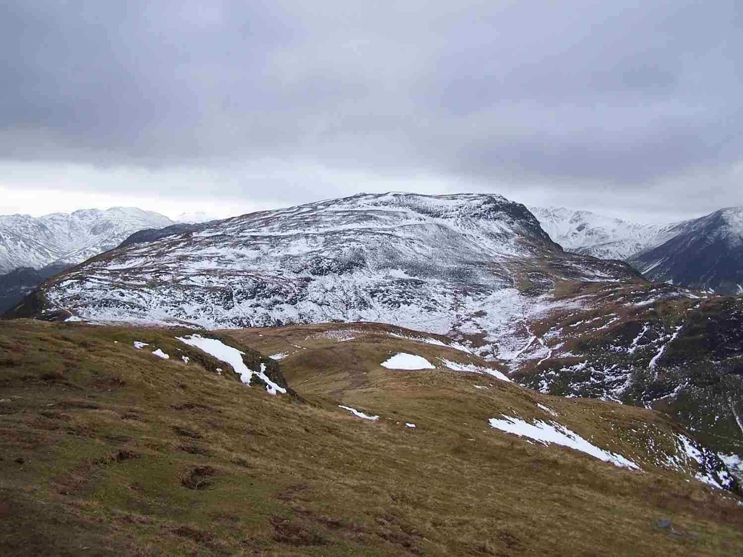 Catbells, Maiden Moor and High Spy from Hawes End