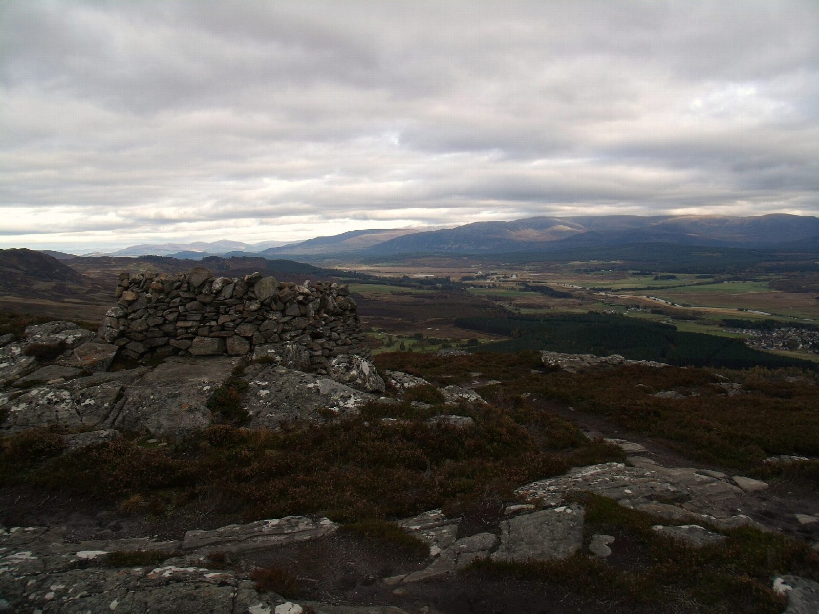 Creag Bheag and Tom Baraidh from Kingussie