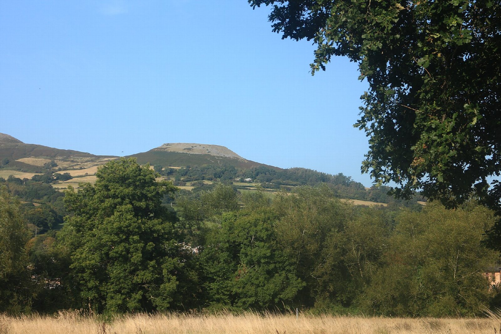 Crug Hywel (Table Mountain) from Crickhowell