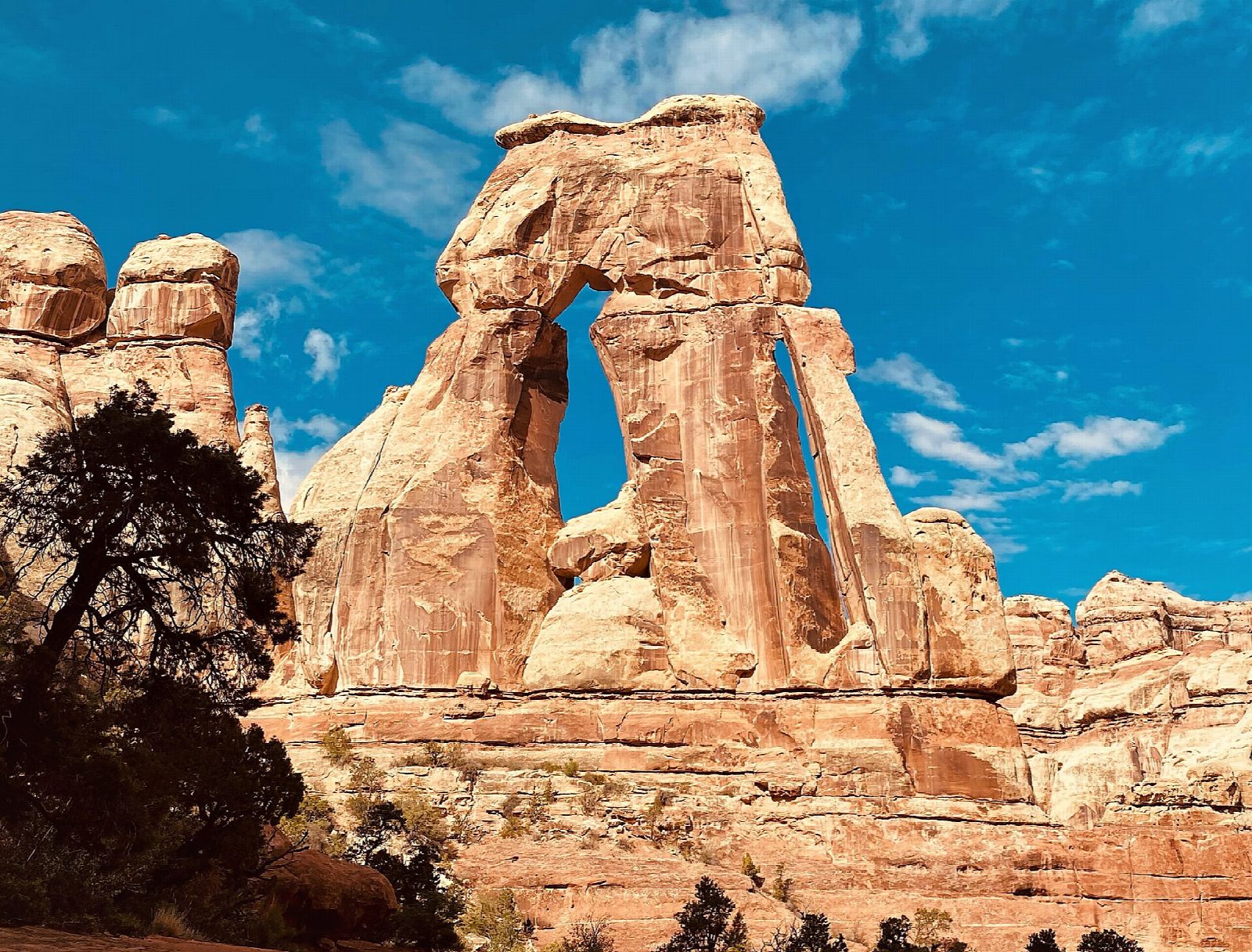 Druid Arch from Elephant Hill
