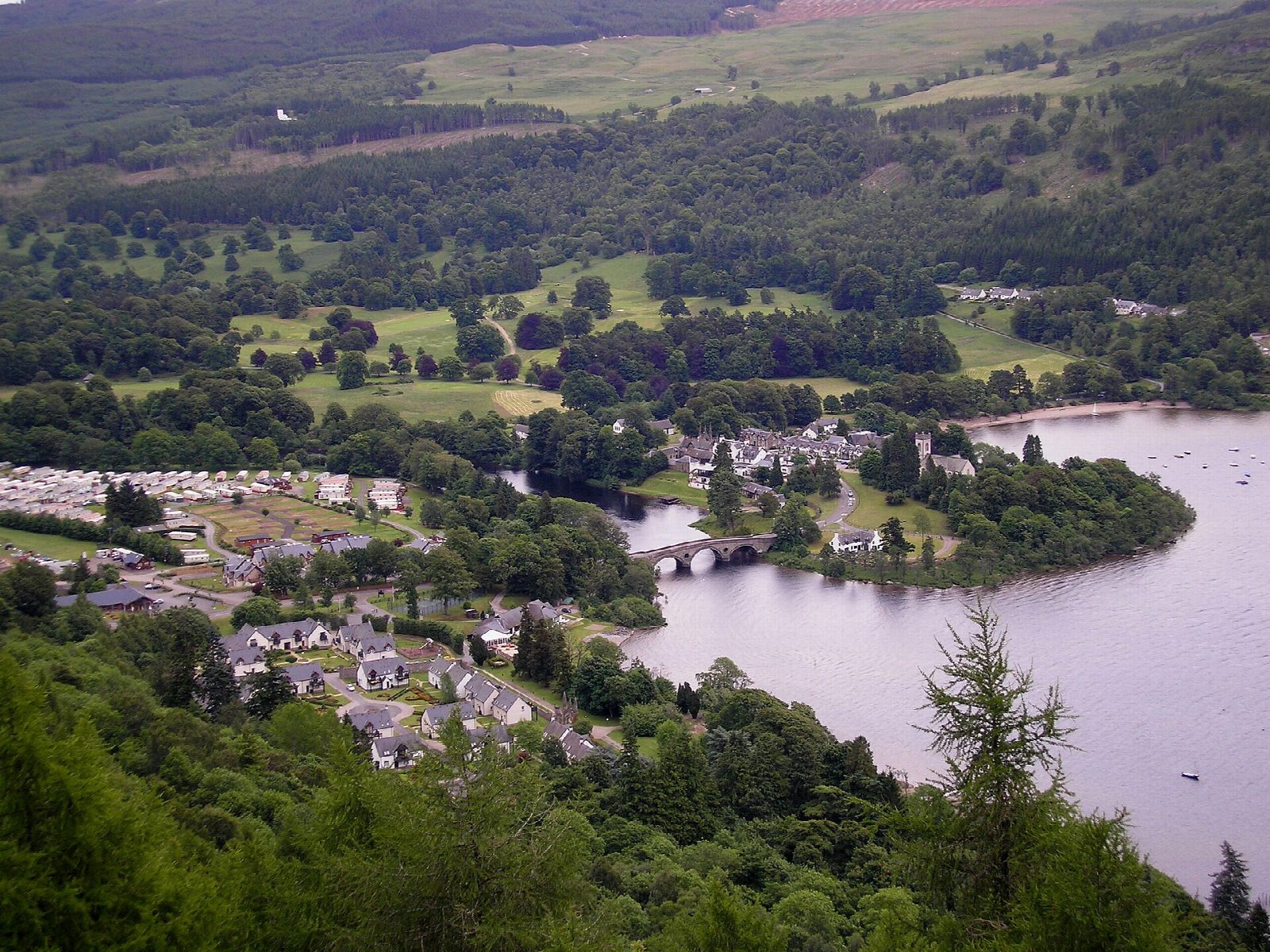 Drummond Hill and the Black Rock viewpoint