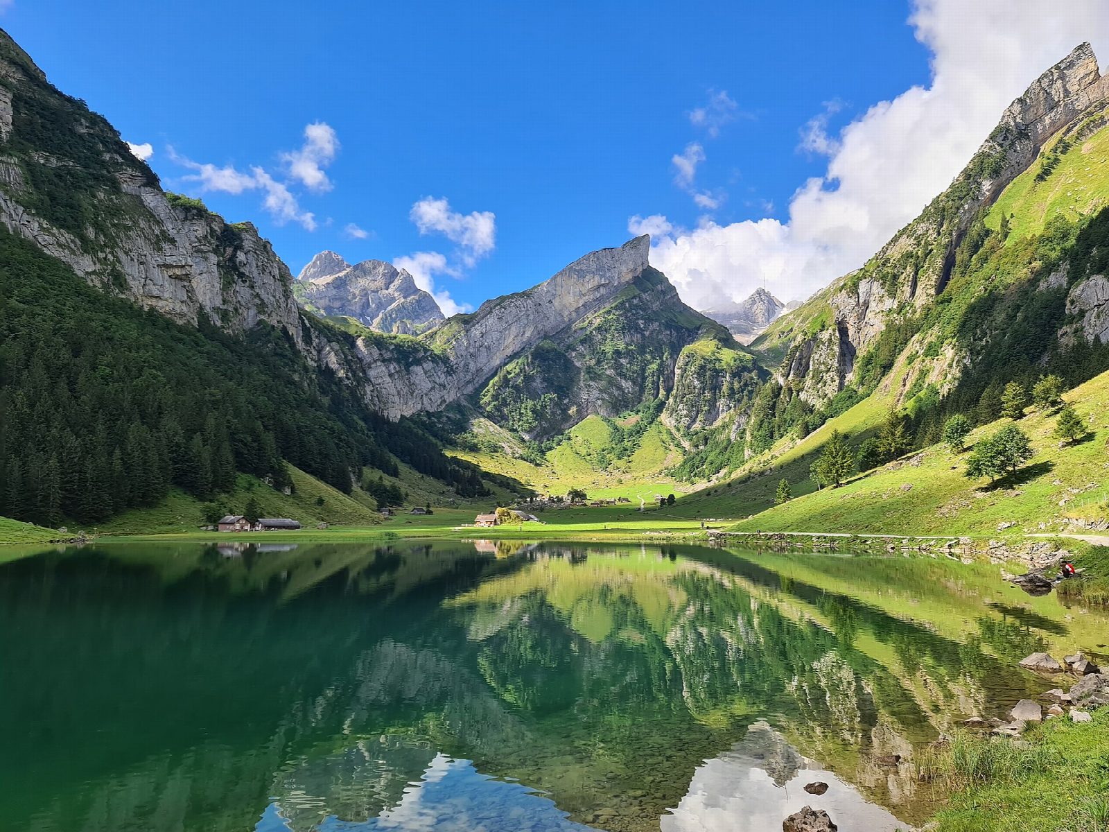 Ebenalp, Äscher and the Seealpsee to Wasserauen