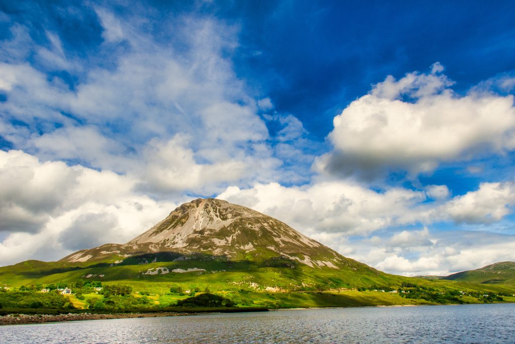 Errigal from the Dunlewey road