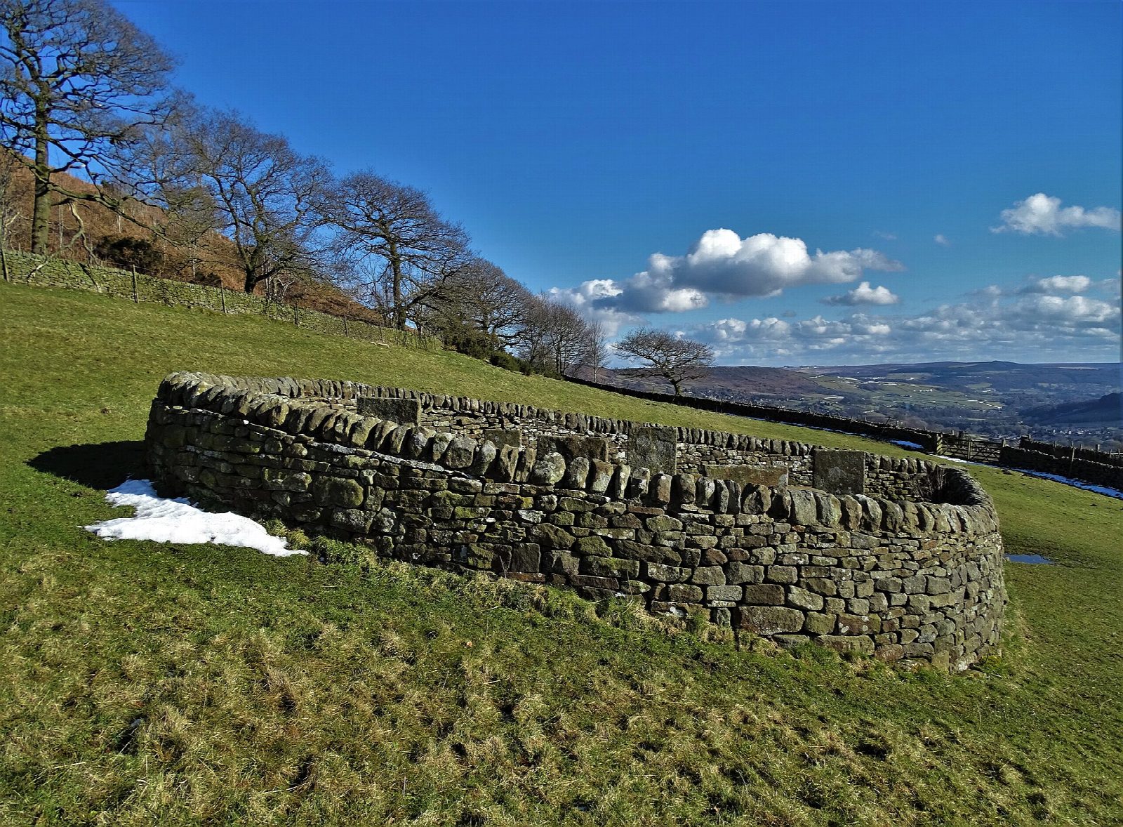 Eyam, the Riley Graves and Mompesson's Well