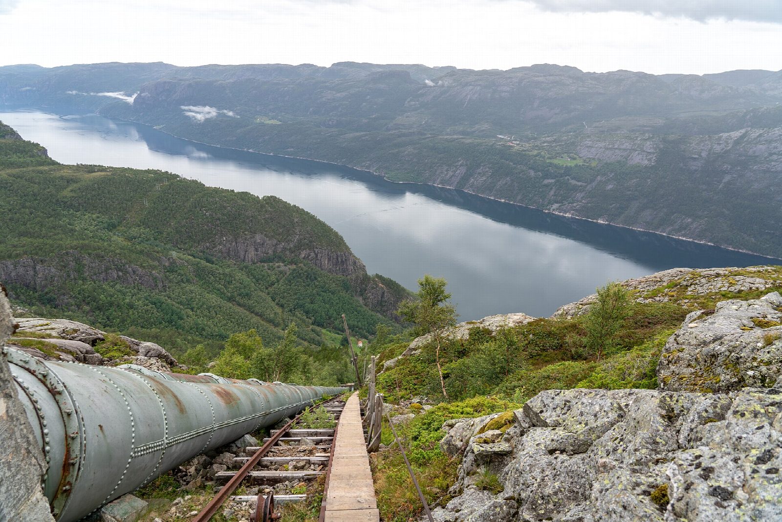 Flørli stairs to Ternevatnet