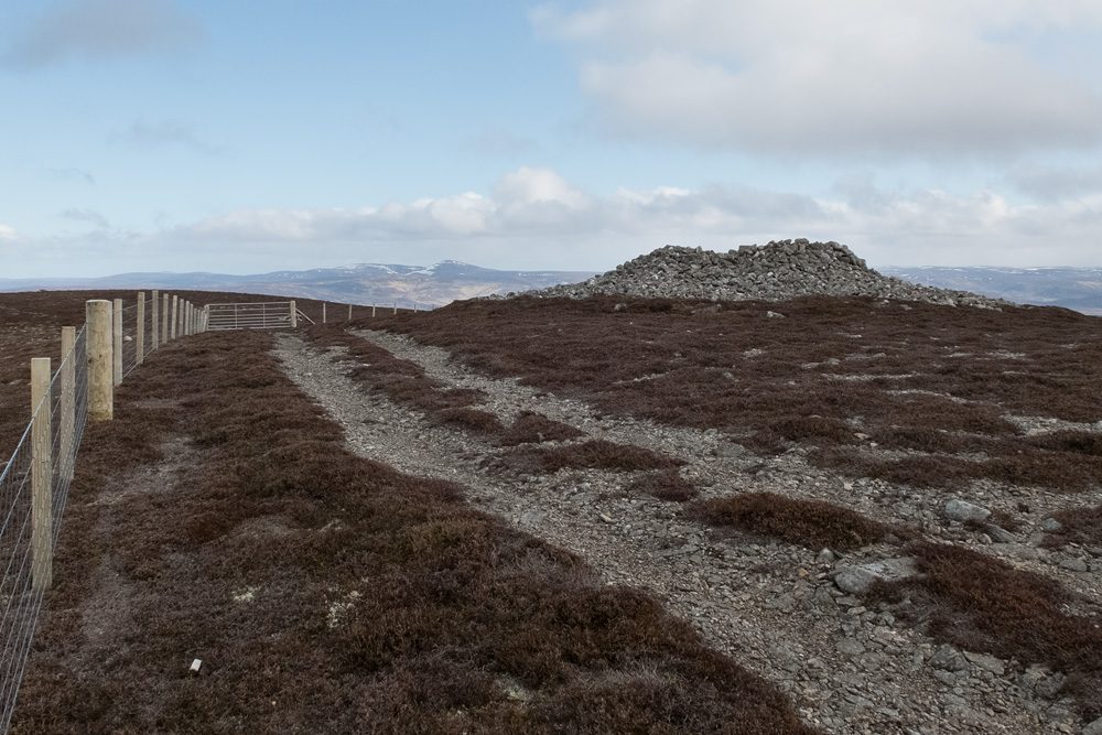 Geallaig Hill and Glen Gairn