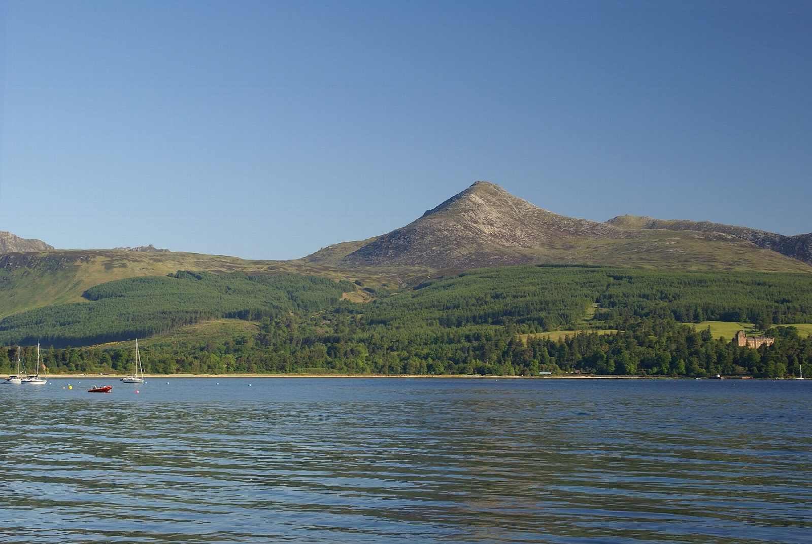 Goatfell from Cladach, Brodick