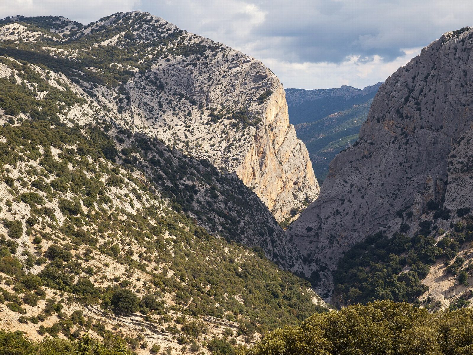 Gola di Gorropu from Genna Silana