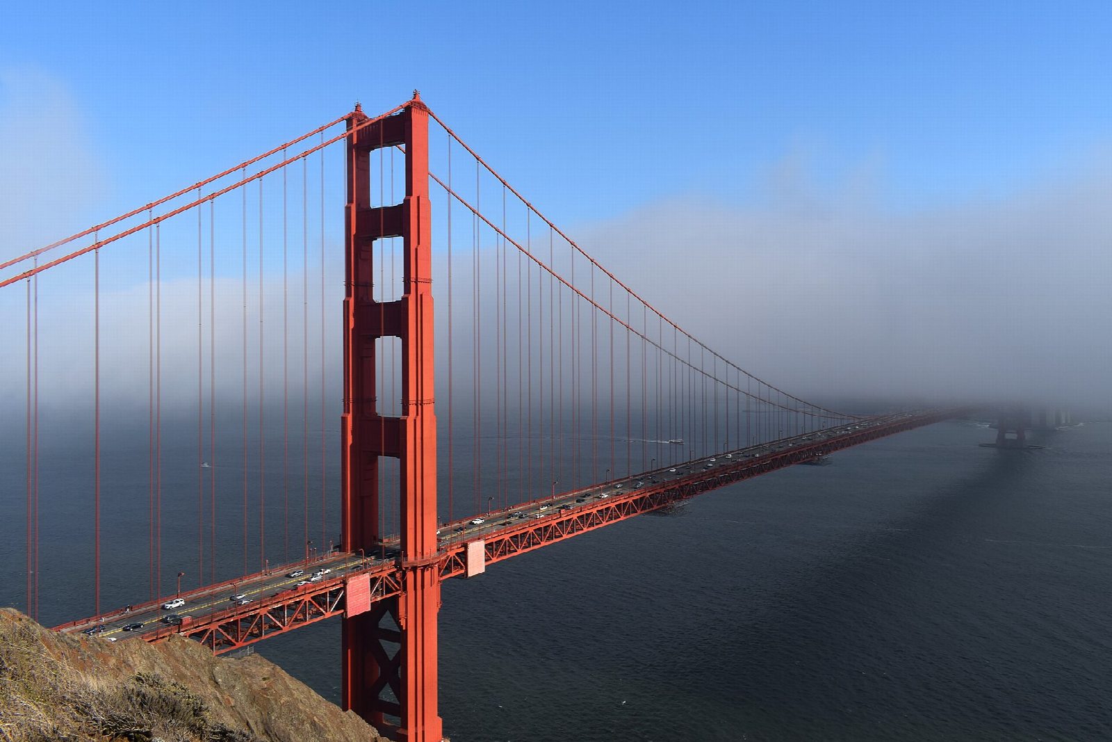 Crissy Field to Sausalito and Tiburon over the Golden Gate Bridge