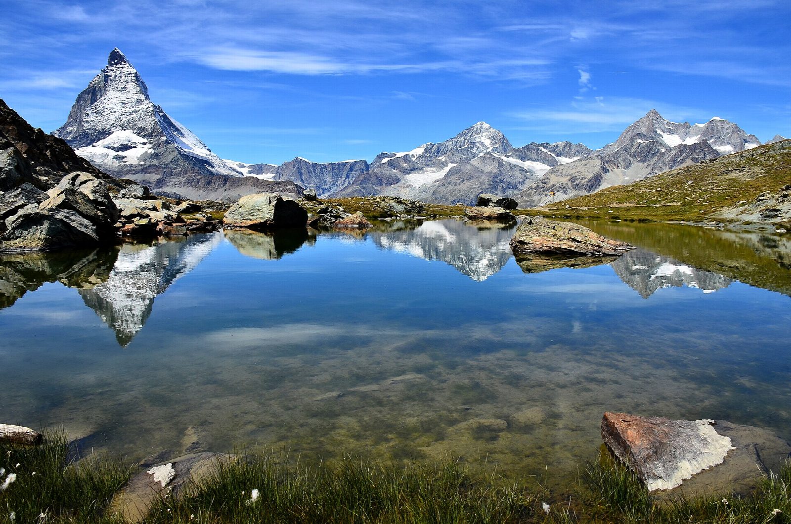 Gornergrat to Riffelberg by the Riffelsee