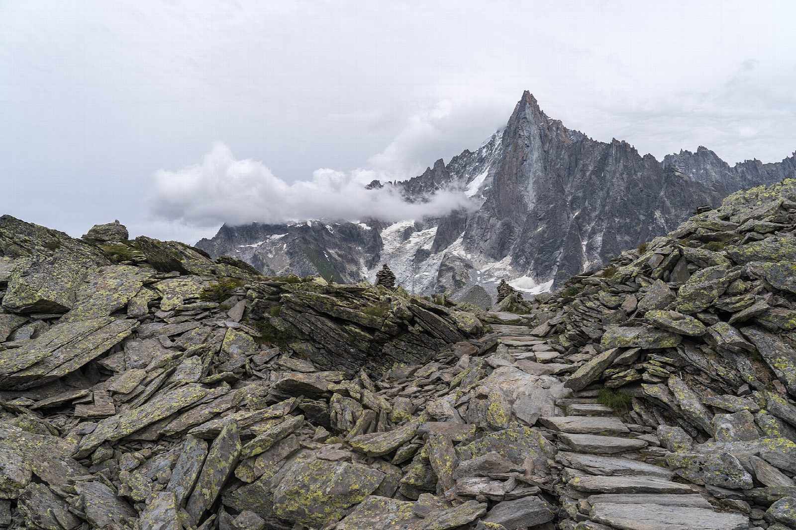 Plan de l'Aiguille to Montenvers by the Grand Balcon Nord