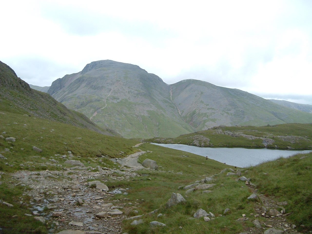 Great Gable from Seathwaite