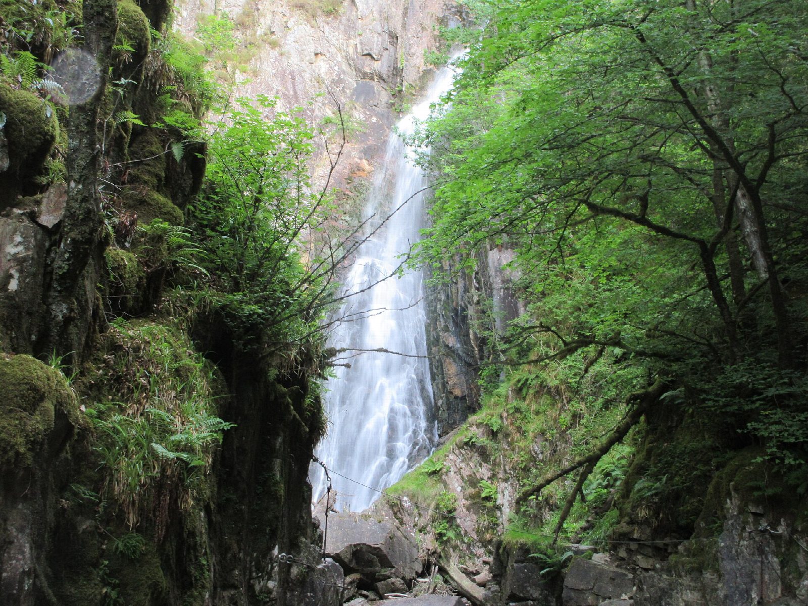 The Grey Mare's Tail and Mamore Lodge, Kinlochleven