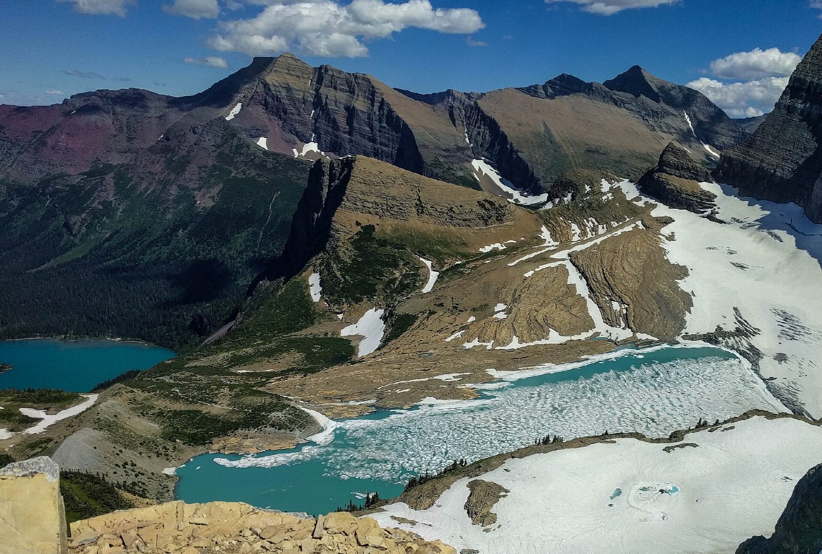 Grinnell Glacier from Many Glacier