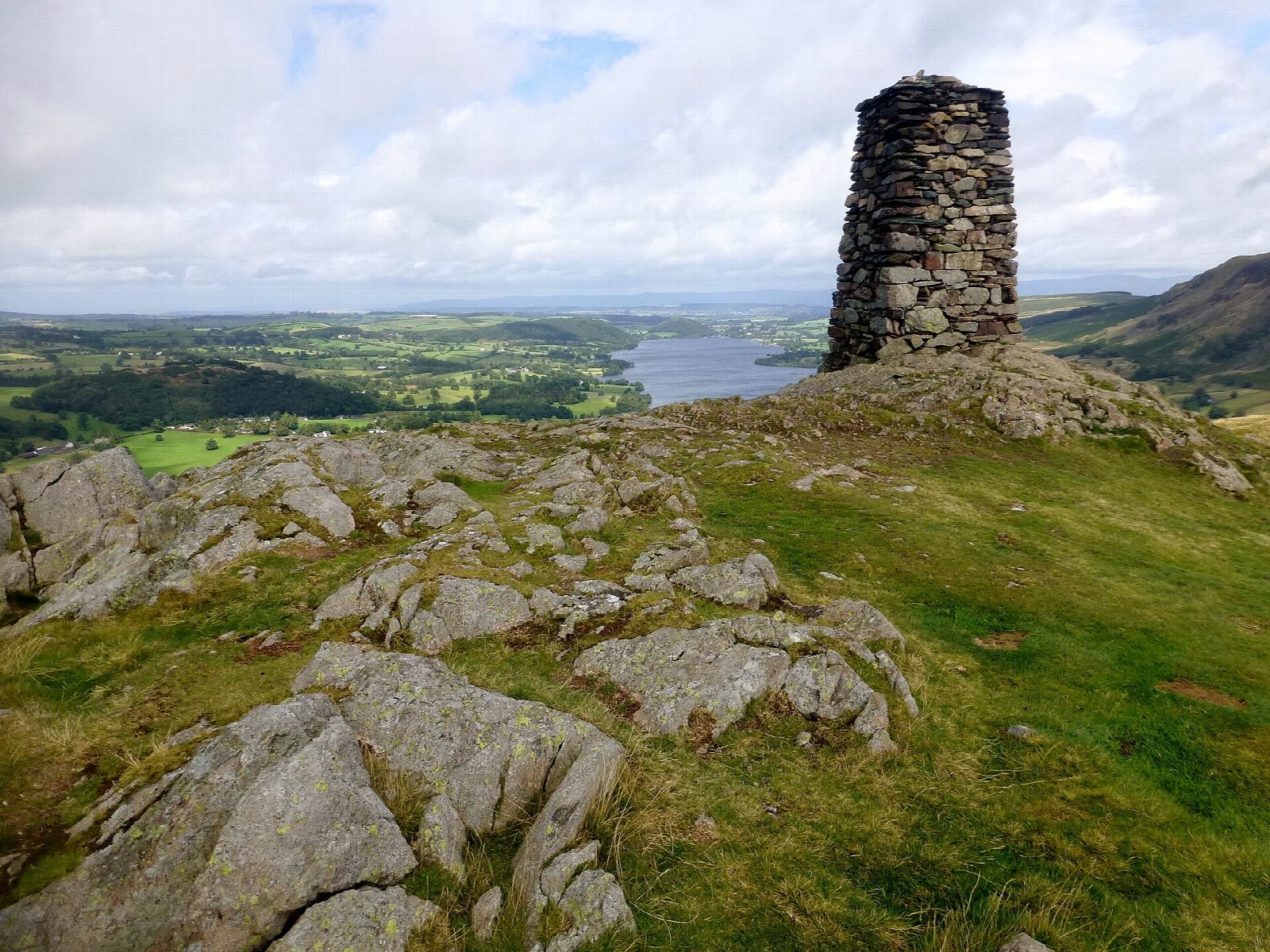 Hallin Fell from Martindale church