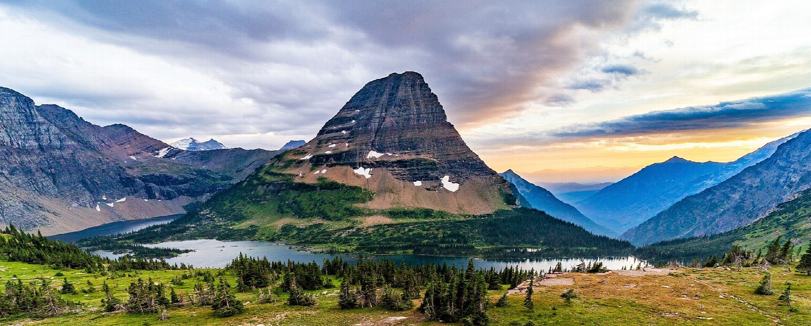 Hidden Lake Overlook from Logan Pass