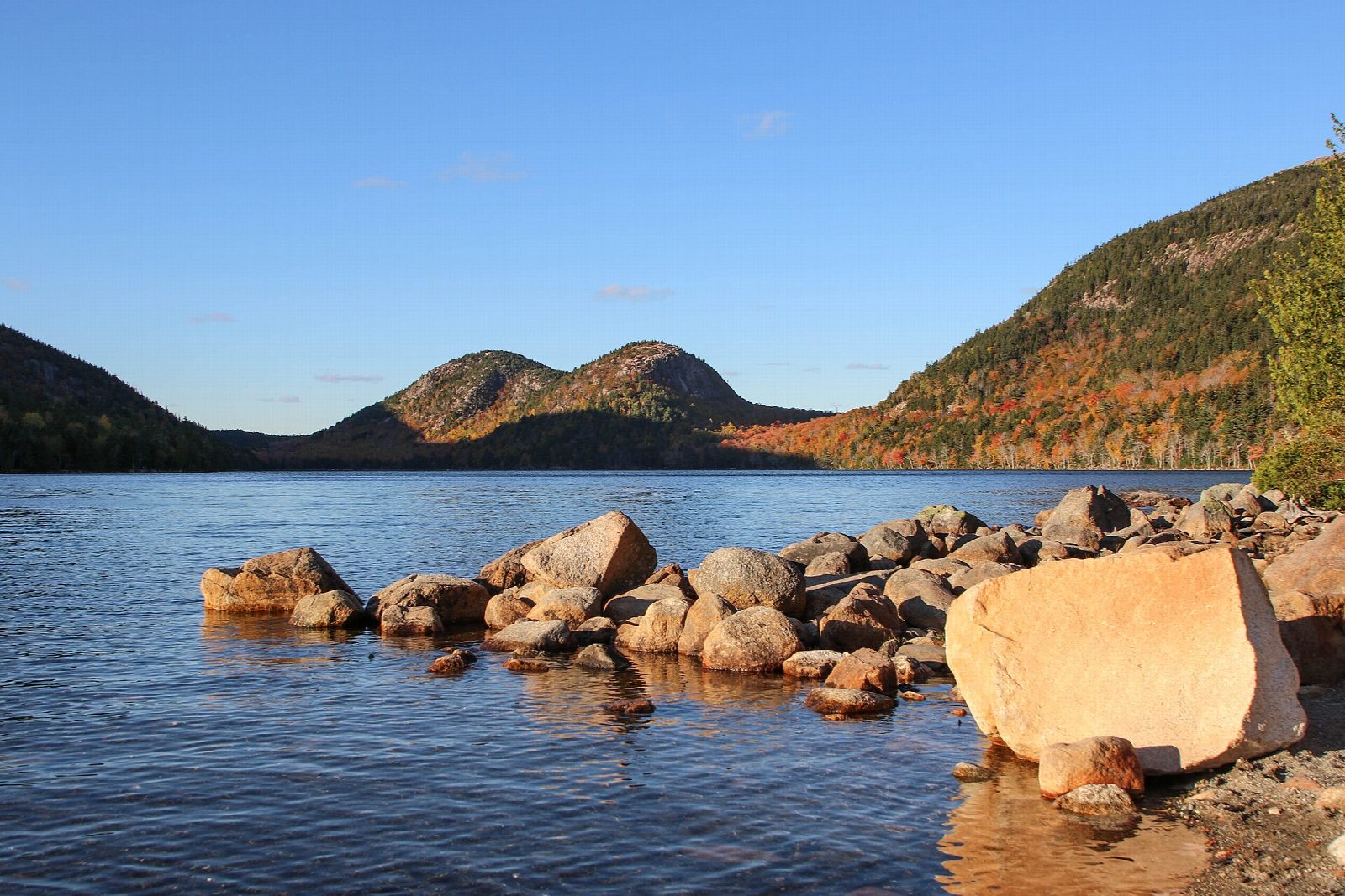 Jordan Pond and the Bubbles
