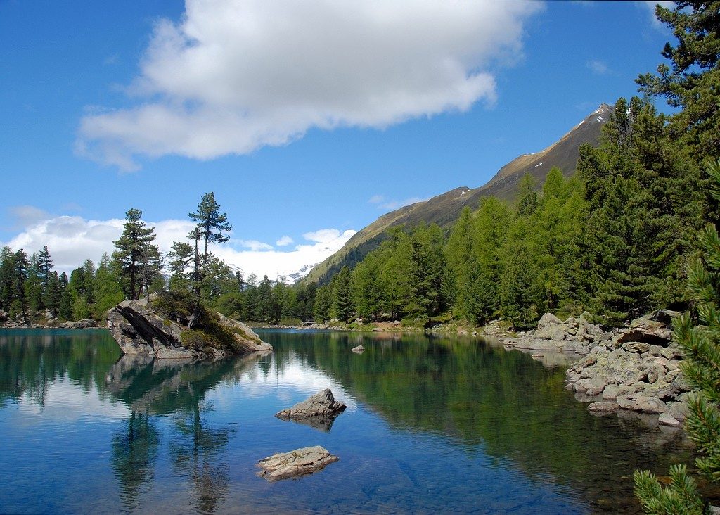Lagh da Saoseo and Lagh da Val Viola from Sfazù