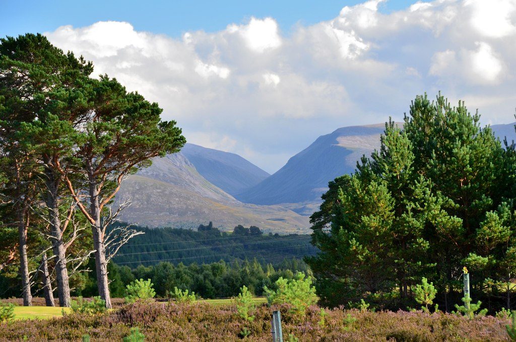 The Lairig Ghru from Rothiemurchus to the Linn of Dee