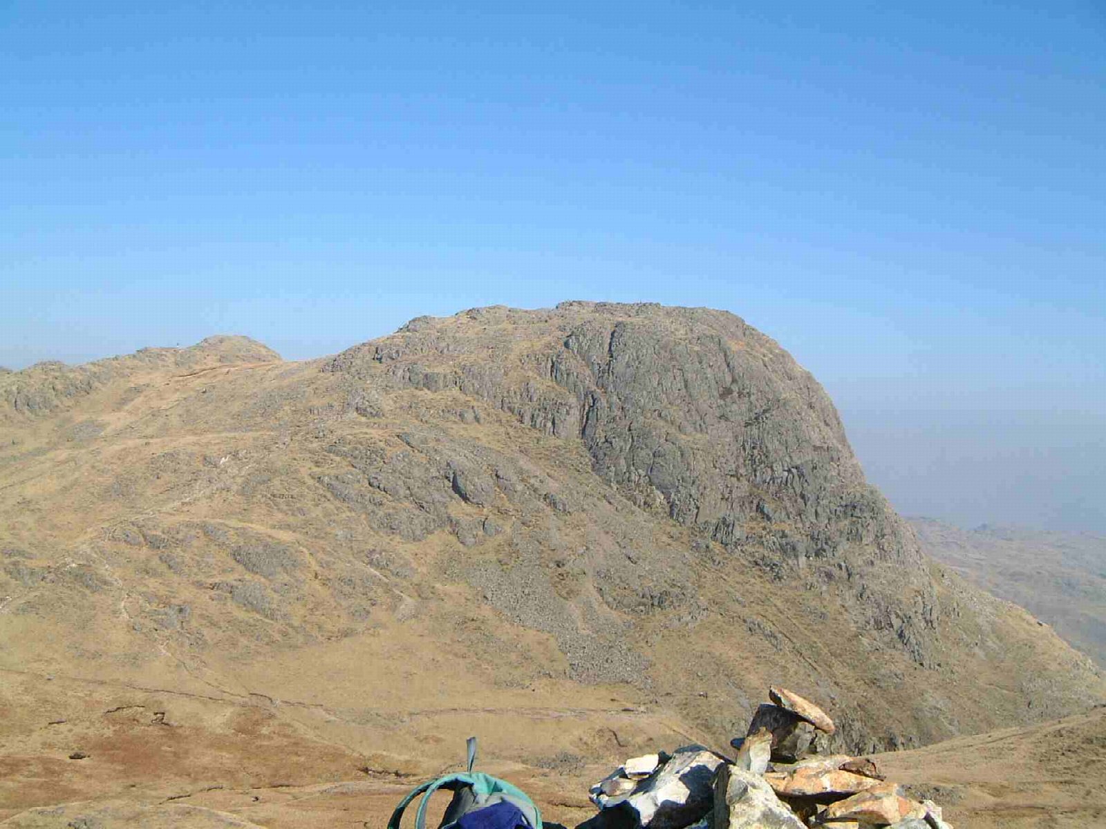 The Langdale Pikes from New Dungeon Ghyll