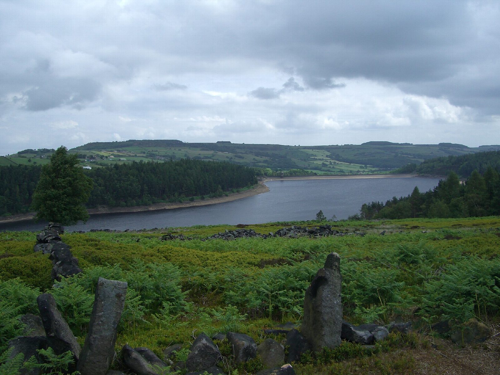 Langsett Reservoir and North America