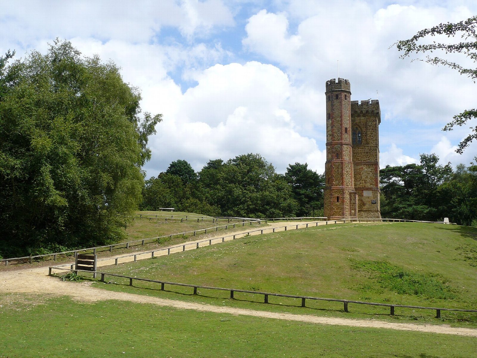 Leith Hill Tower from Friday Street