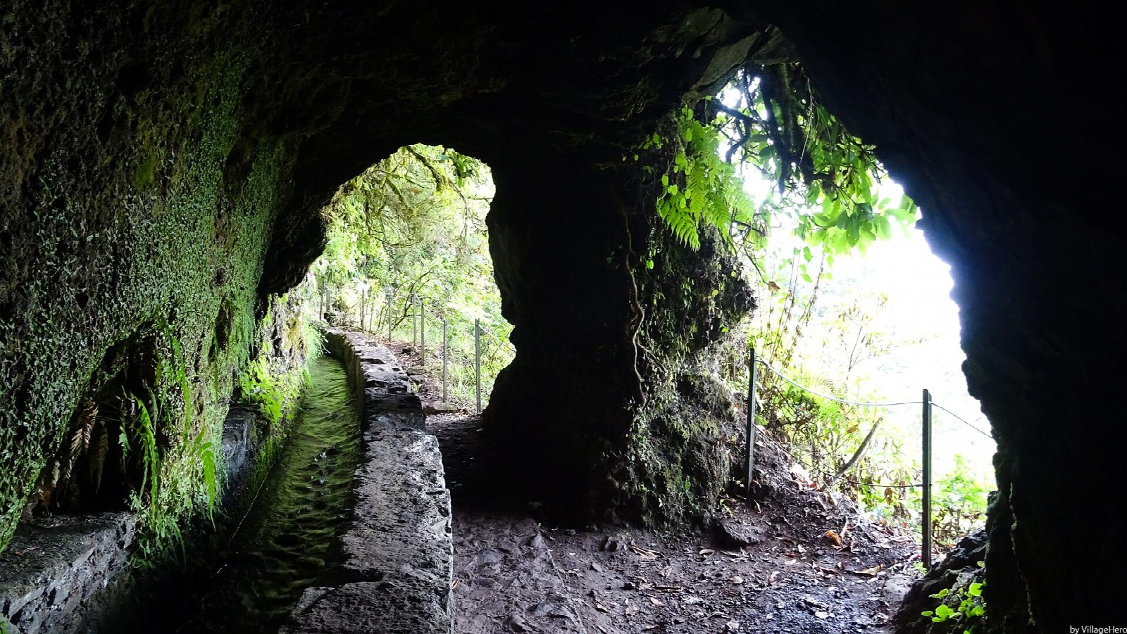 Levada do Caldeirão Verde from Queimadas