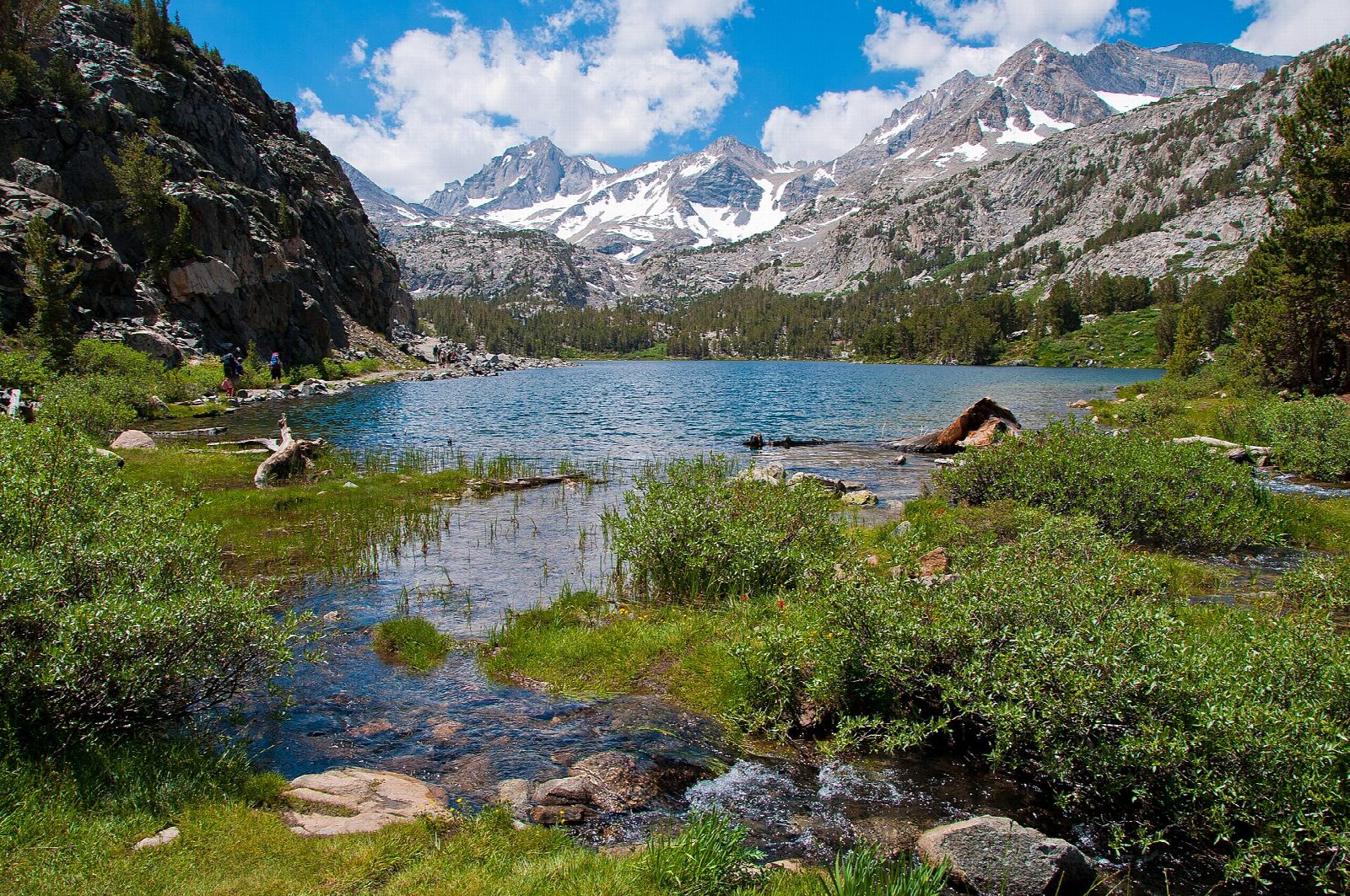 Little Lakes Valley from Mosquito Flat