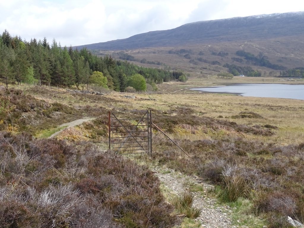 Loch Clair and Loch Coulin