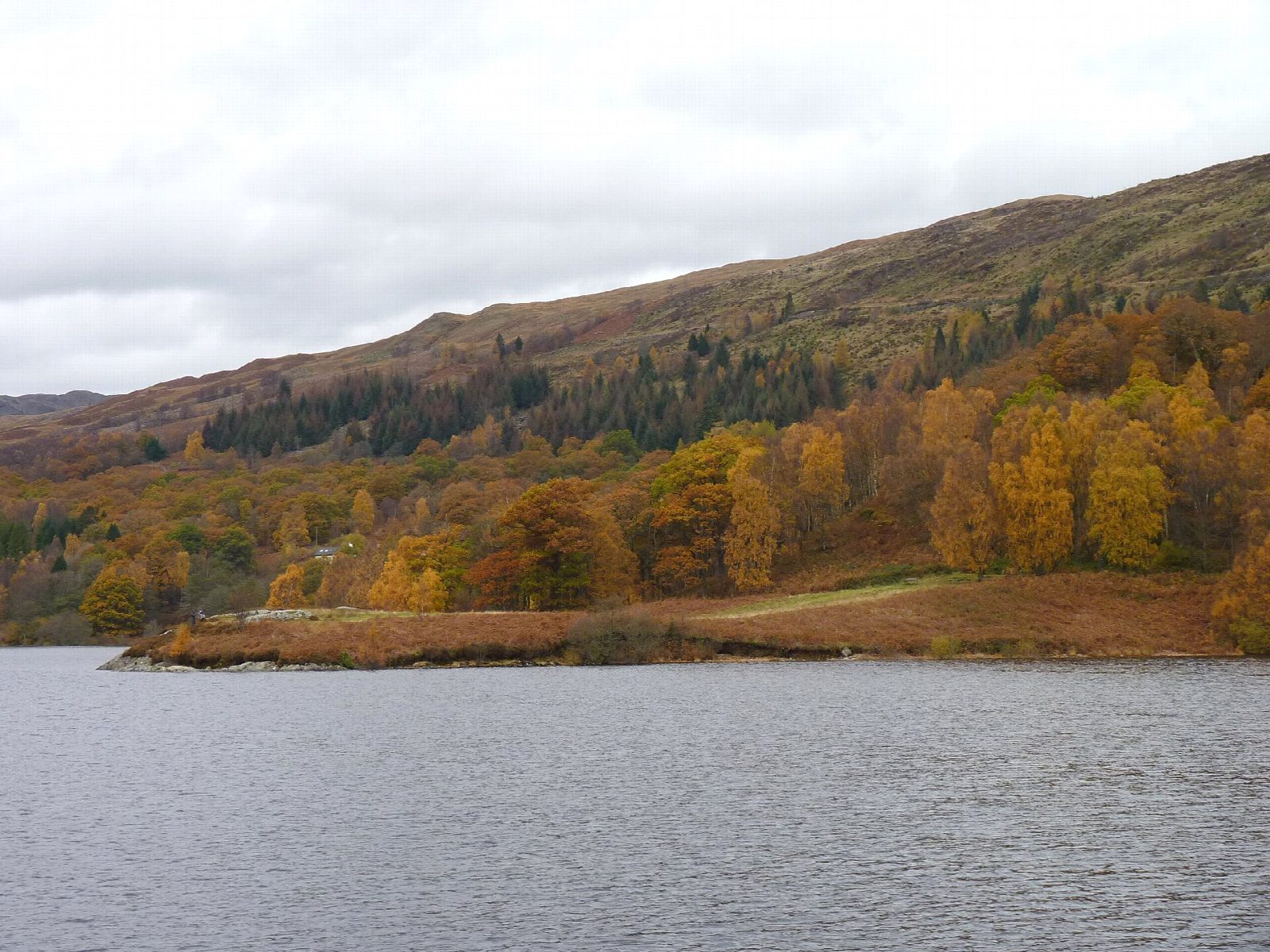 Loch Katrine's north shore to Stronachlachar