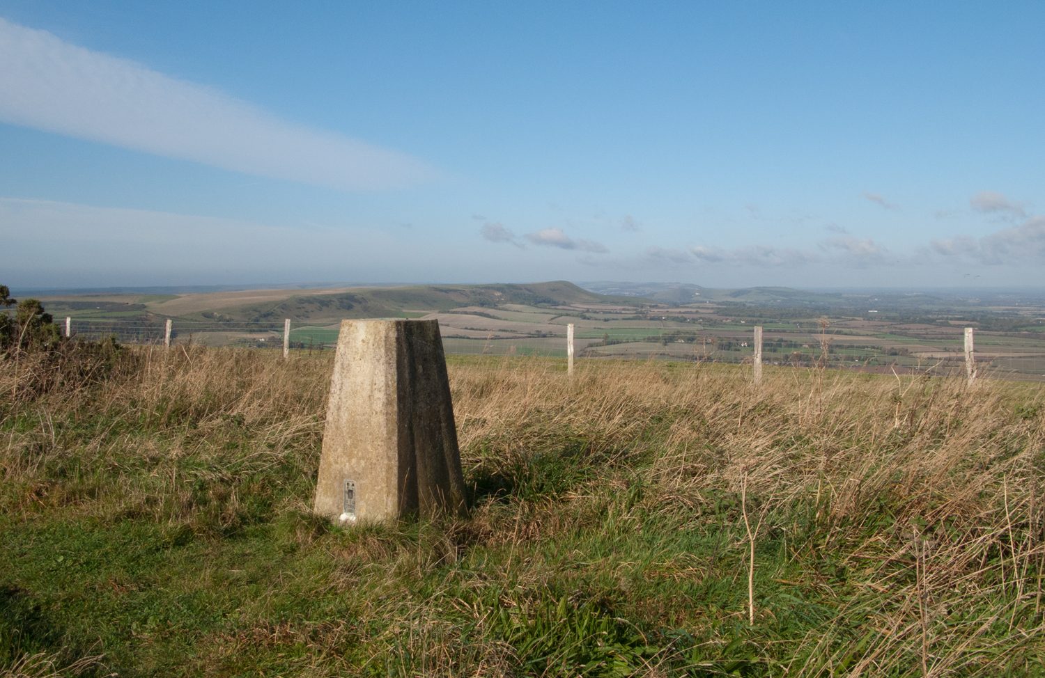 The Long Man and Windover Hill from Wilmington