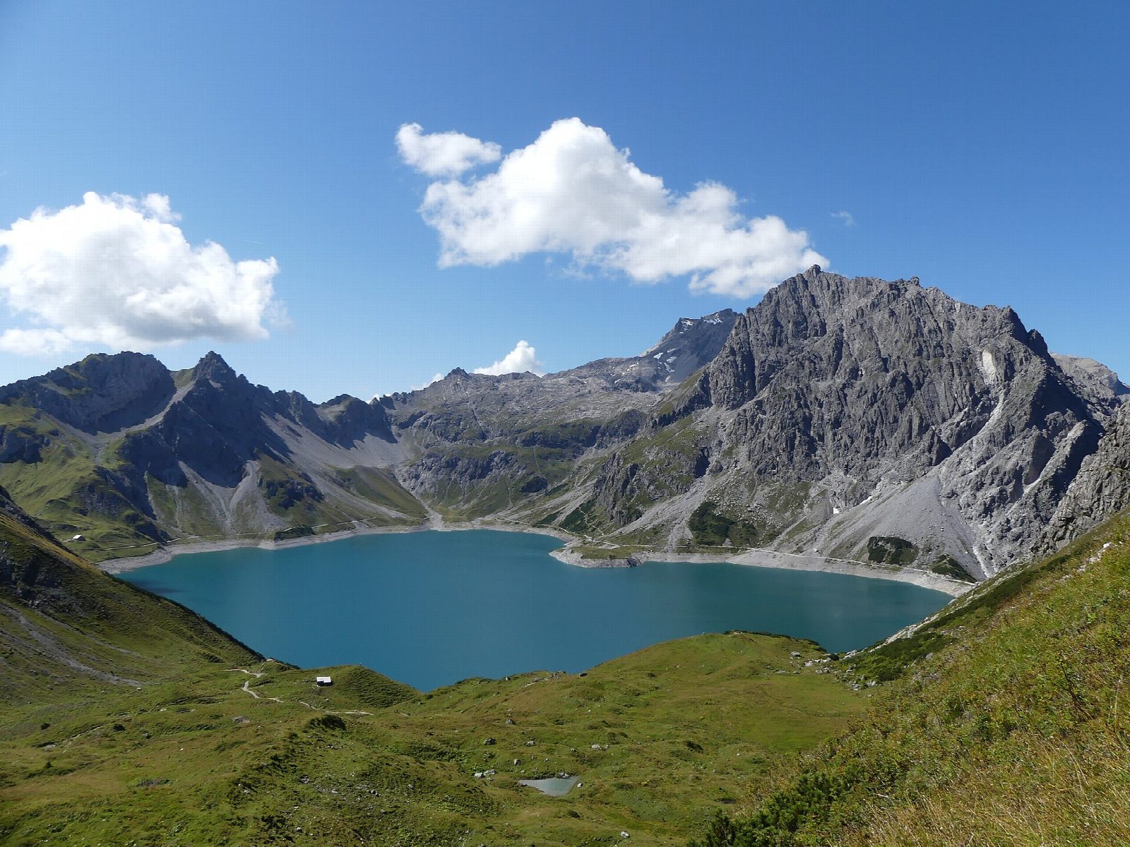 Round the Lünersee