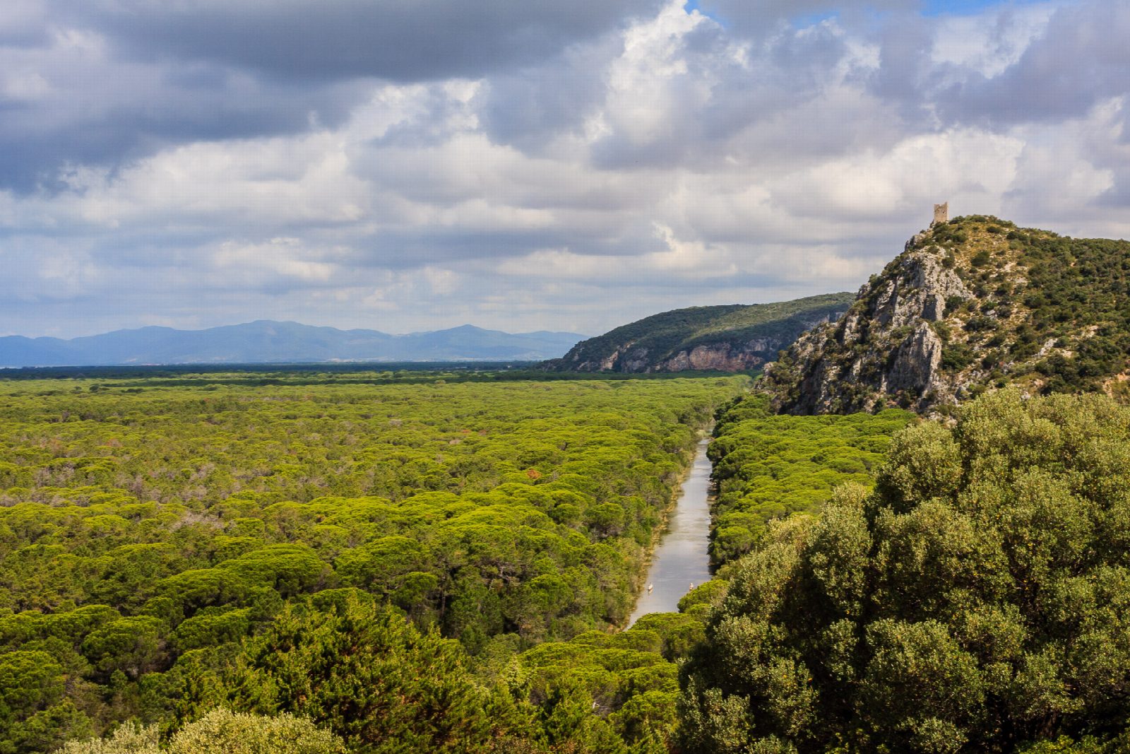 Maremma park: Castel Marino and Collelungo towers