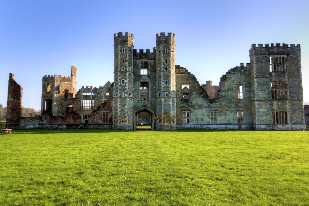 Midhurst, the Cowdray ruins and the Rother